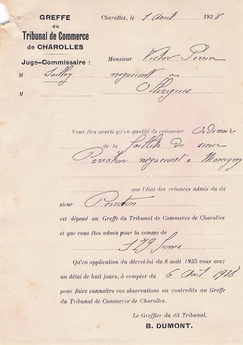 Charolles tribunal commerce - 71,