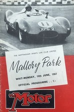 MALLORY PARK 10 Juin 1957