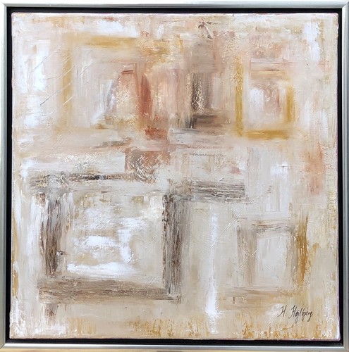 Tableau abstrait peinture - abstrait, à