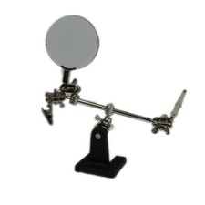 Troisième Main En Métal Avec Loupe Et Pinces