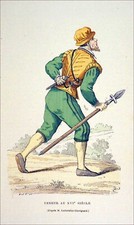 CHASSE à COURRE: VENEUR au