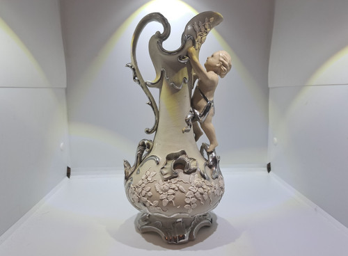 Vers 1880 vase pichet en - 1880,,