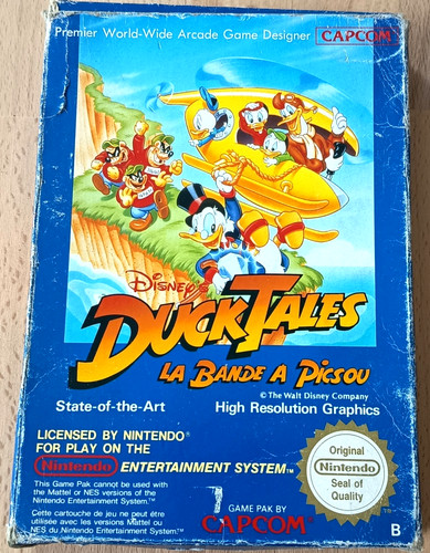 Nintendo nes ducktales - nintendo,