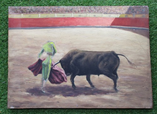 Tableau non signé corrida