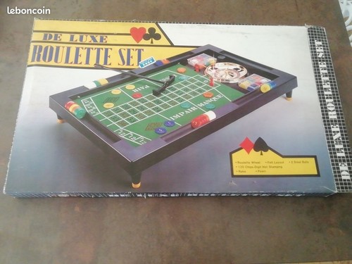 Jeu luxe roulette set - luxe,