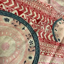 Kimono japonais art déco taisho mousseline ceinture cuir déchiré côté tissu...