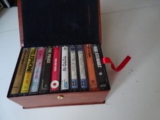 Lot x 10 K7 audio Rock ,Telephone,Rod Stewart,The Police,Scorpions.....+ étui