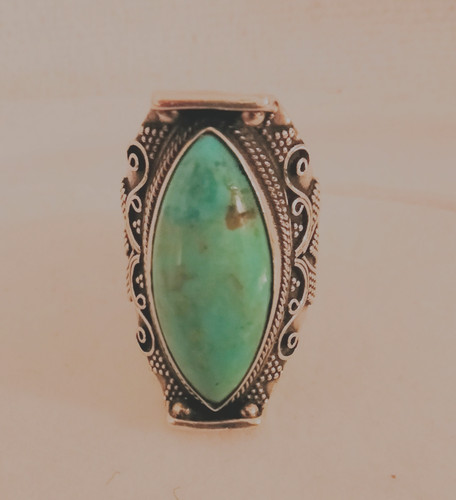 Bague argent pierre vraie