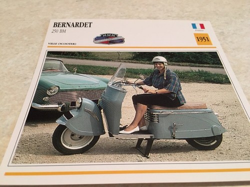 Carte moto bernardet scooter - moto,
