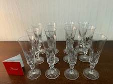 26 flûtes à champagne modèle Buckingham cristal de Baccarat (prix à la pièce)