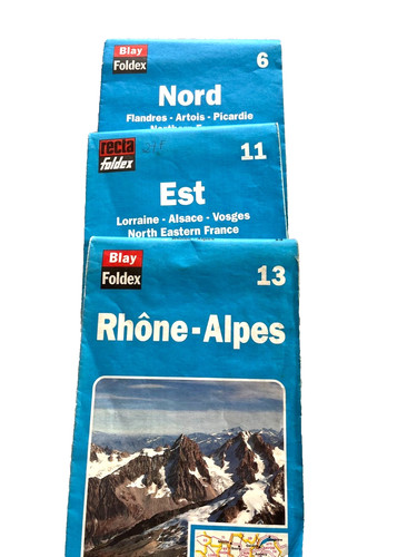 Anciennes cartes routières - anciennes,