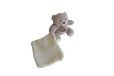 Peluche ours Doudou et Compagnie gris blanc DC2026 Bonbon
