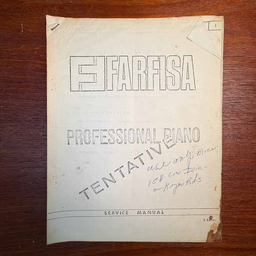 Vintage farfisa professional - vintage,