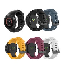 Bracelet de montre en silicone avec tournevis pour Suunto 5