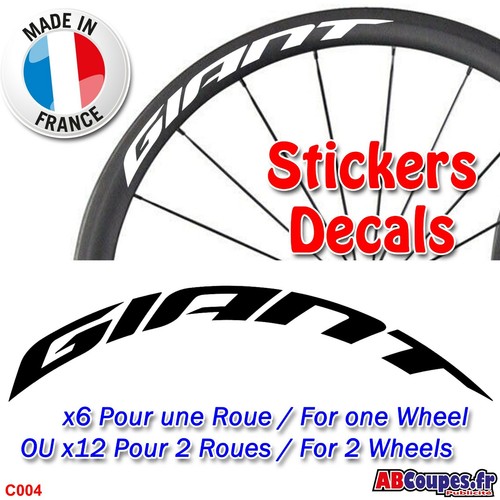 Autocollants jantes vélo