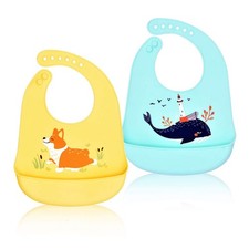 Bavoir Silicone Souple Pour