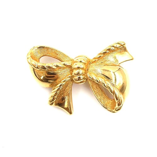Broche ruban nœud vintage
