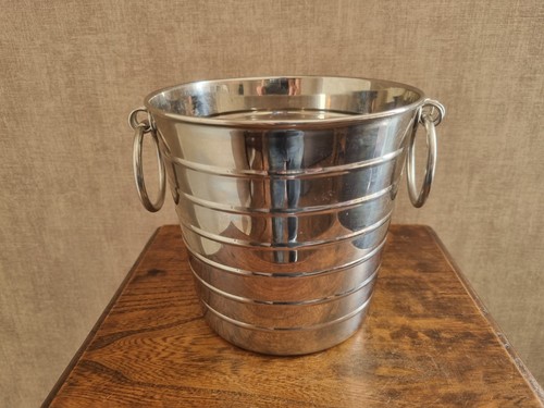 Seau champagne vin inox - à,