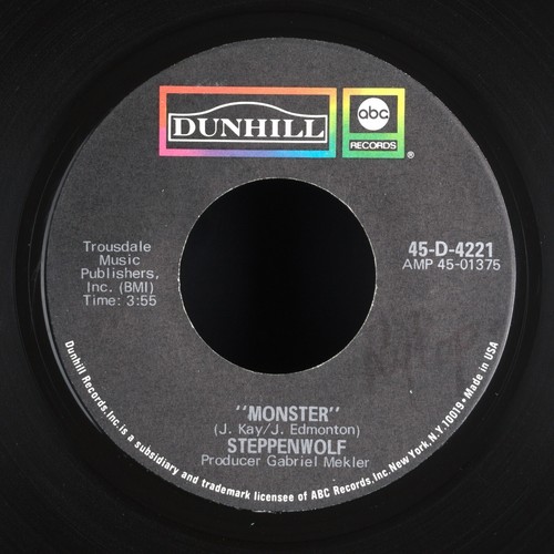 Steppenwolf monster 1970 - monster,