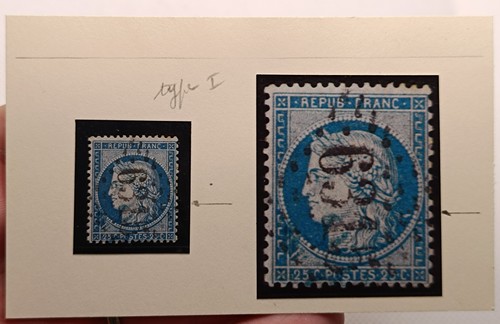 Timbre ancien cérès 25c - ancien,