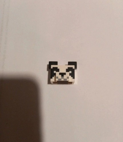 Lego minecraft tête panda - minecraft,