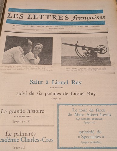 Revue les lettres - les,