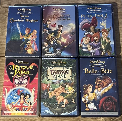 Lot cassettes vhs disney - lot,