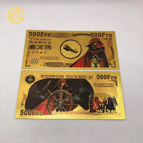 Billets 500 francs albator - 500,