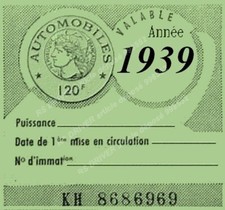 vignette adhésive 1939