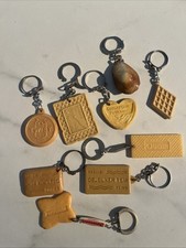 Lot Porte Clés Biscuits