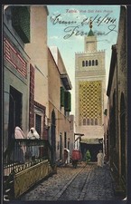 CPA Tunis, Rue Sidi ben Arous 1911 