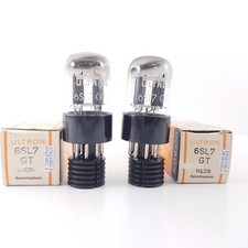 2 x 6SL7GT ULTRON TUBE. PAIRE ASSORTIE À NOS JOURS. 14. CH70