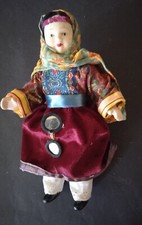 Poupée porcelaine vintage collection poupées du monde N° 20