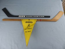 Lot de 2 petites crosses de HOCKEY STICK WINN WELL EGEN RED EAGLES DEN BOSCH 