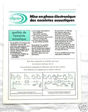 Publicité elipson années - publicité,