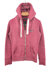 SUPERDRY Femme Gilet À Zip Sweat À Capuche Taille XS