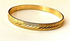 BRACELET VINTAGE doré gravé