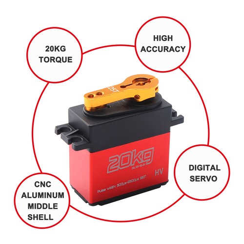 Servo digital 20kg - servo,