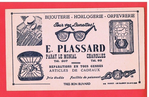 Buvard plassard paray le - e.plassard,