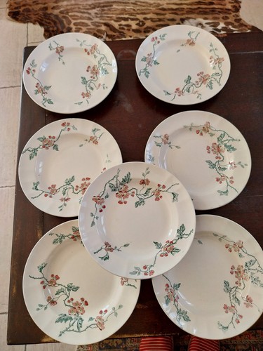 Anciennes assiettes terre - assiettes, de
