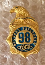 Johnny Hallyday RARE Pins Aigle Doré Tour 98