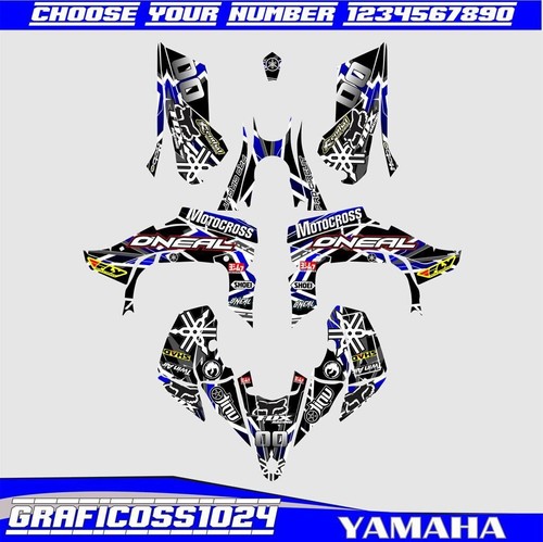 Kit graphique pour yamaha yfz - pour,