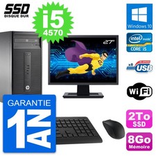PC Tour HP 280 G1 Ecran 27"