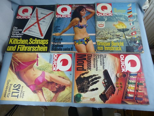 Lot magazines revues - de, 5