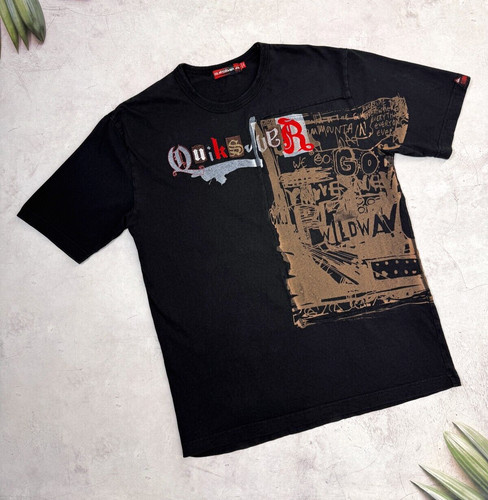 Shirt y2k quiksilver logo - quiksilver,