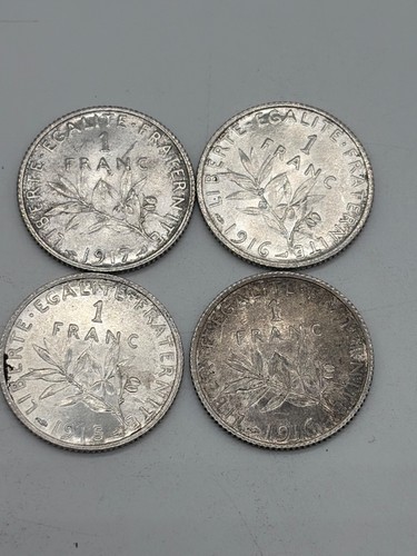 Lot pièces franc - lot, 4