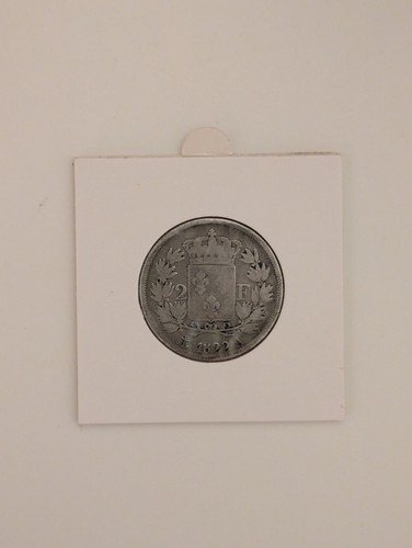Piece francs argent 1822 - piece, 2