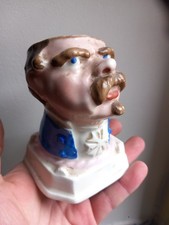 Pot Tabac Faience Carricature