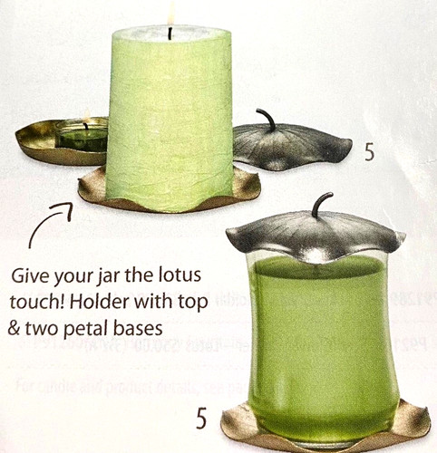 Unique partylite metal lotus - unique,