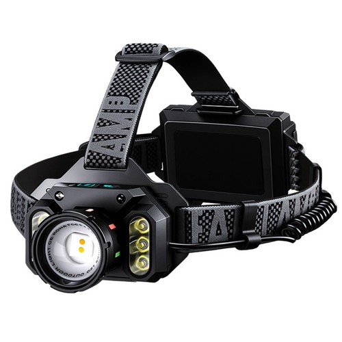 Lampe frontale led activée - lampe,